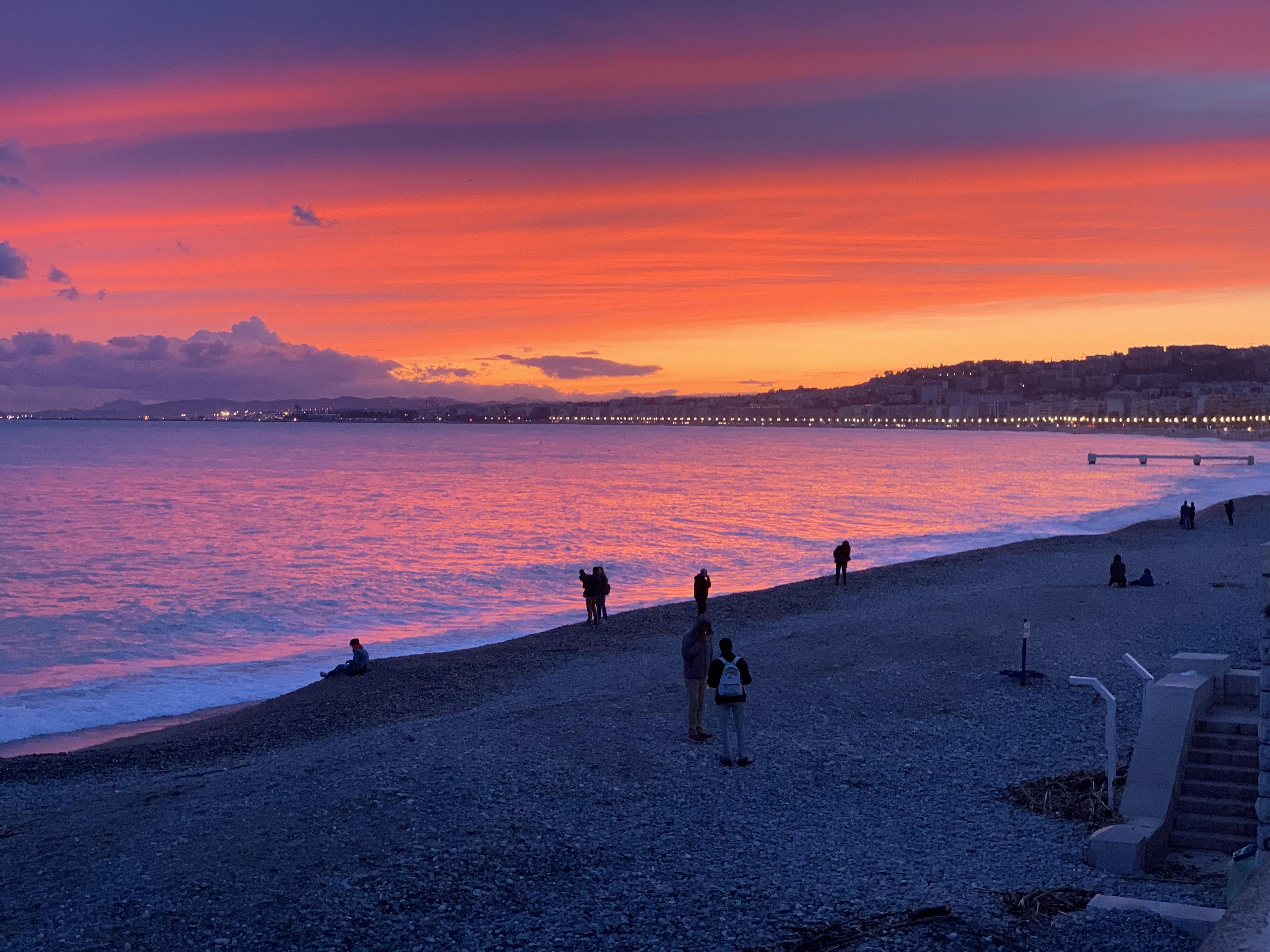 The best 5 spots in Nice for sunsets